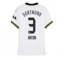 Borussia Dortmund Waldemar Anton #3 Koszulka Trzecia damskie 2024-25 Krótki Rękaw